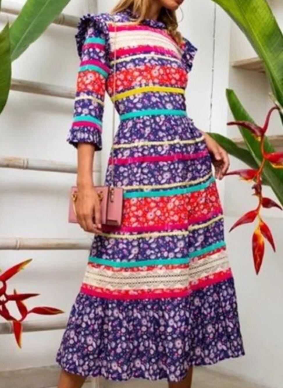 CeliaB Charlotte Midi Dress Sz. M